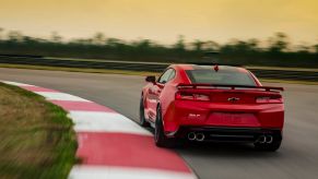 Car and Driver tests vehicles like the 2023 Chevrolet Camaro ZL1
