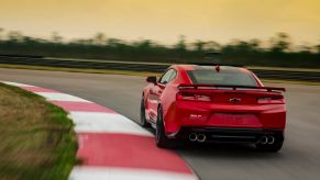 Car and Driver tests vehicles like the 2023 Chevrolet Camaro ZL1