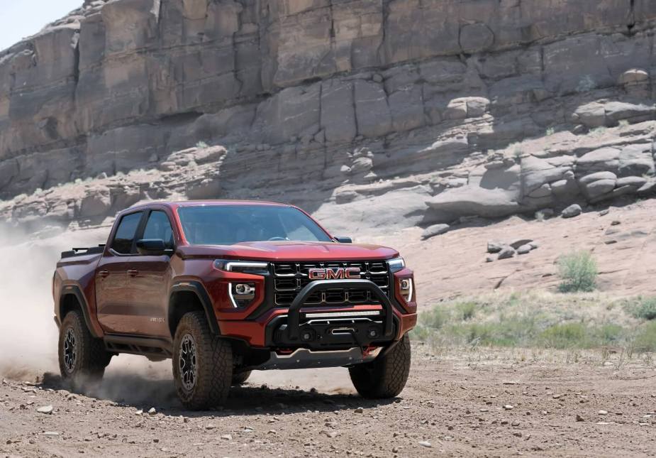 The 2023 GMC Canyon has the best residual value 