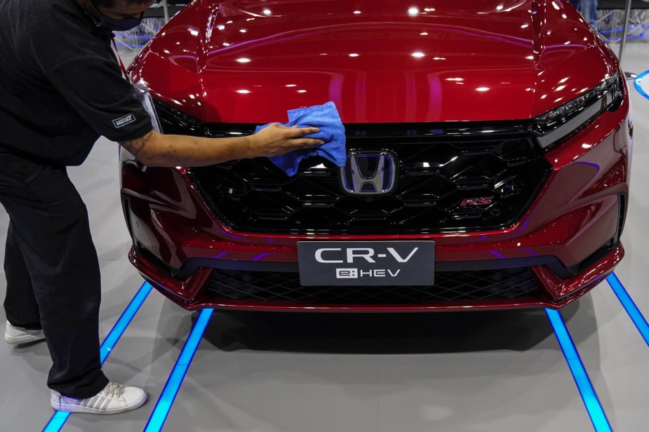 Dark read 2023 Honda CR-V