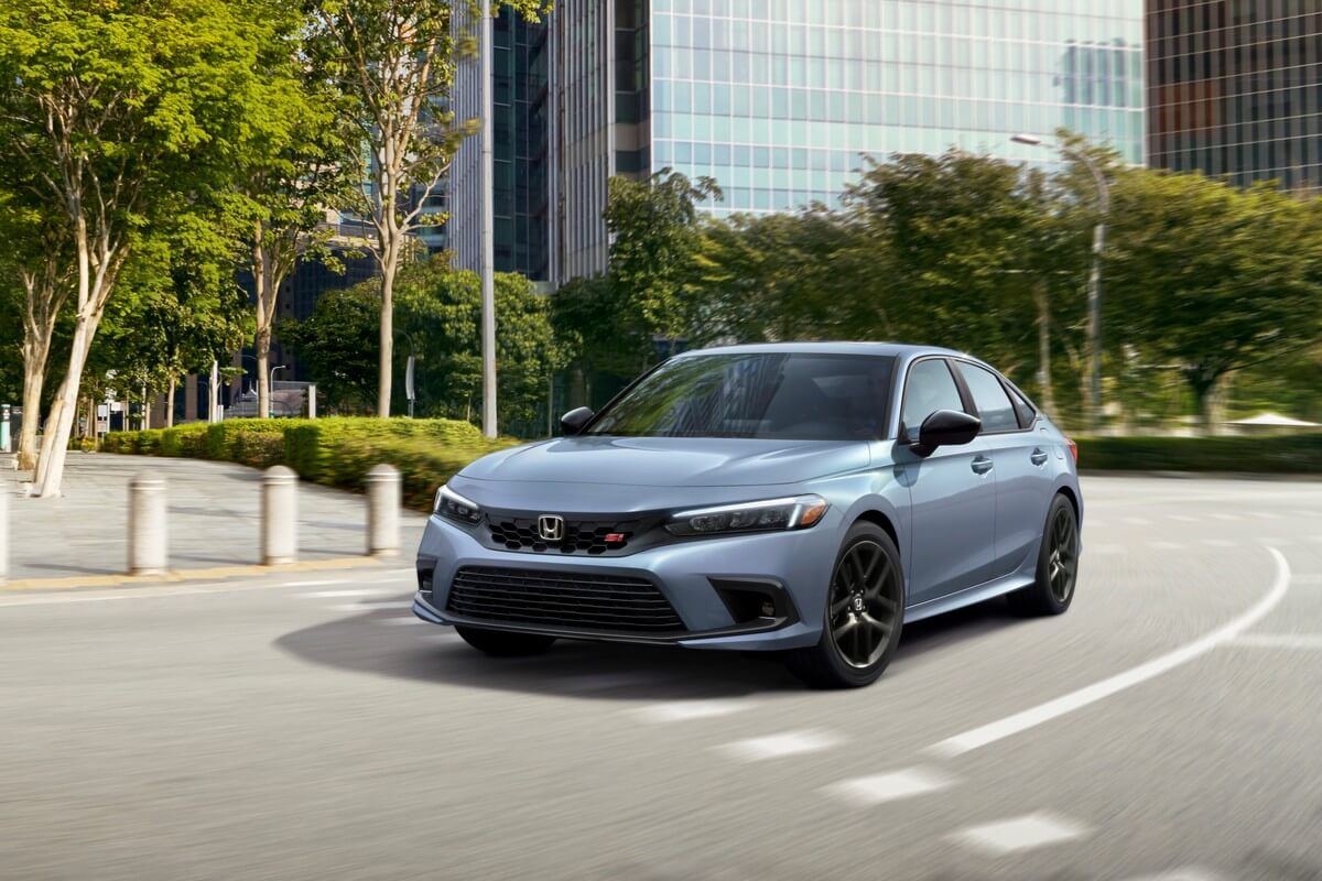 2023 Honda Civic Si in gray