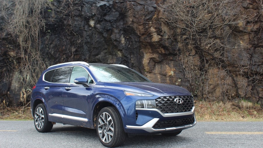 The 2023 Hyundai Santa Fe is a good SUV for adventures and families