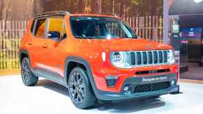 2023 Jeep Renegade in orange
