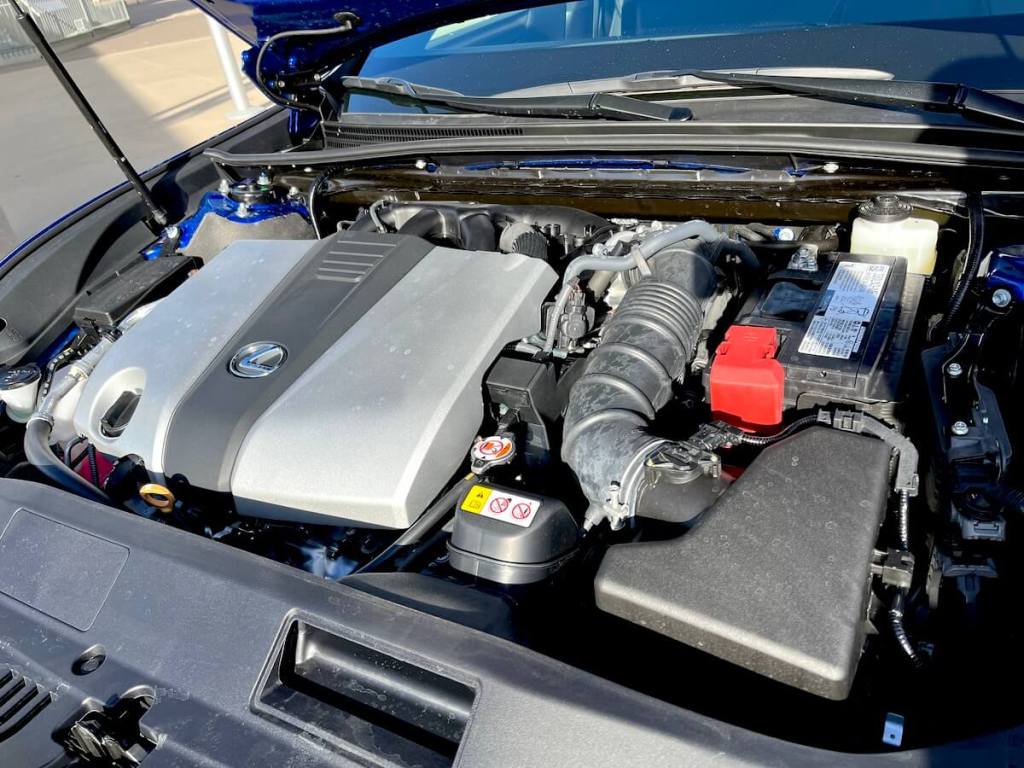 2023 Lexus ES 350F Sport engine compartment