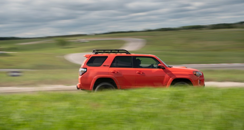 The 2023 Toyota 4Runner from the side 