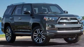 A gray 2023 Toyota 4Runner midsize SUV is parked outdoors.