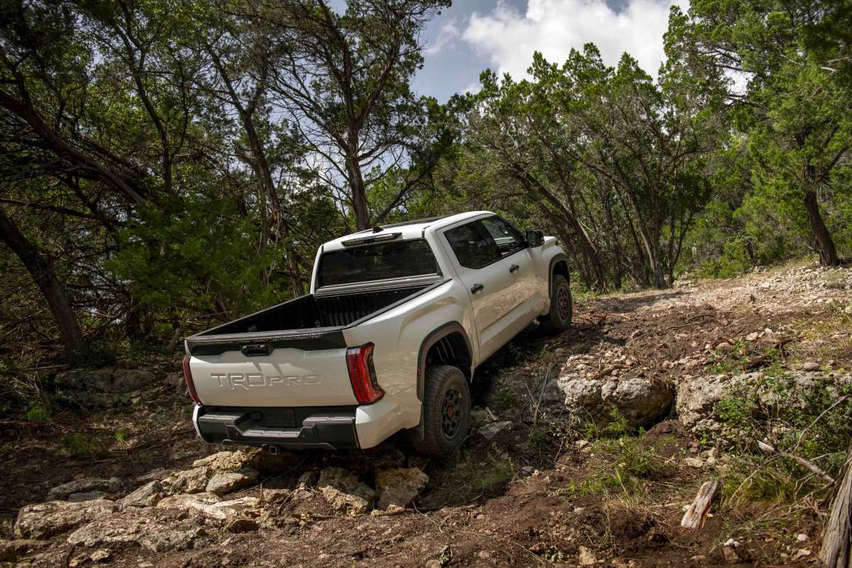 The Toyota Tundra crew cab short bed is the cheapest 