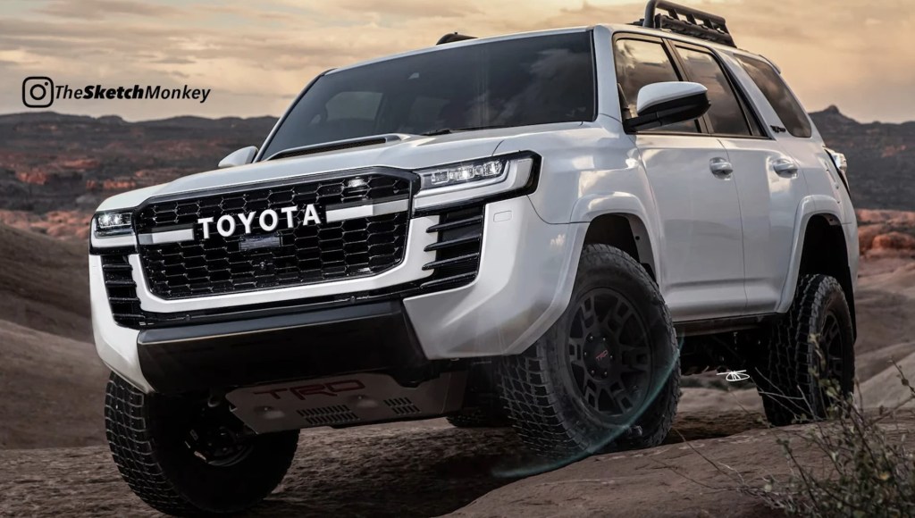 2025 Toyota 4Runner Hybrid rendering