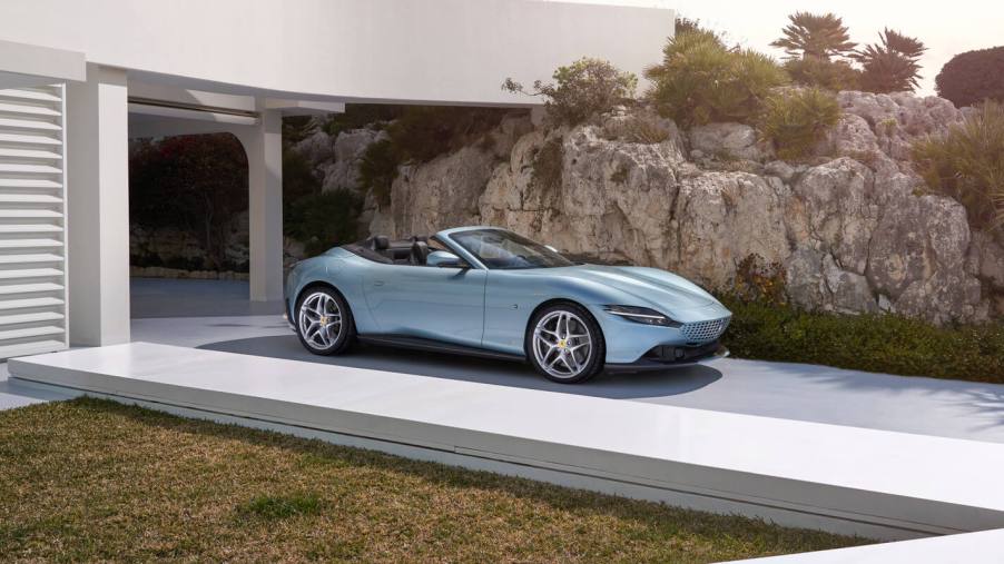 Ferrari Roma Spider, one of the fastest convertibles available today