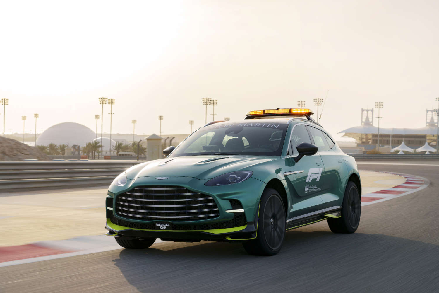 This Aston Martin DBX707 SUV is the Formula 1 medical car for 2023