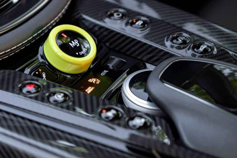 Carbon fiber in the new Aston Martin comes from Formula 1 technology