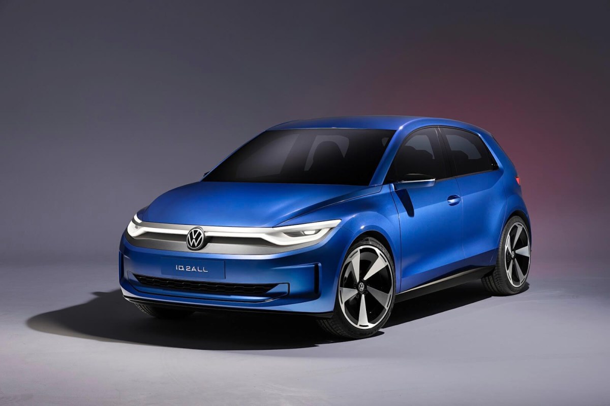 The VW ID. 2all concept front view