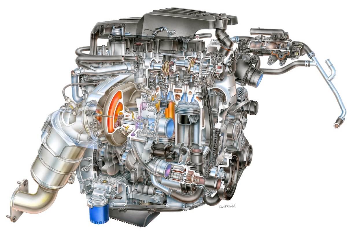 GM 2.7-liter I4 L3B turbo engine