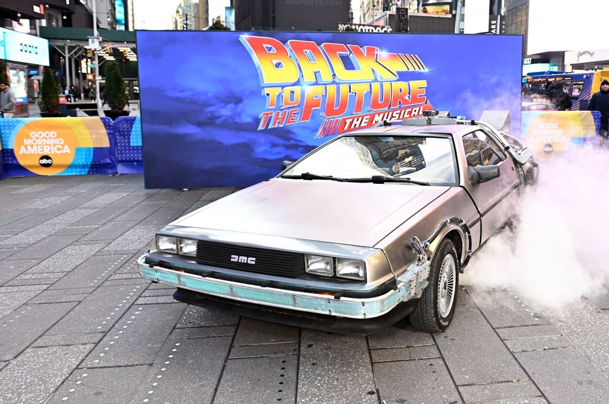 The iconic Delorean DMC-12 is a car who's fame is born in Hollywood.