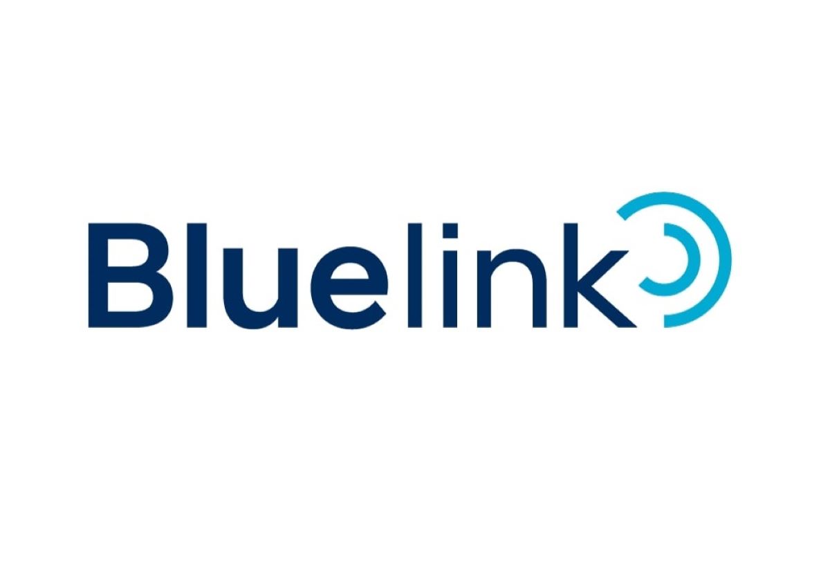 The Hyundai Bluelink+ logo