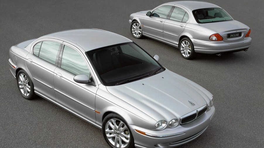 Jaguar X-Type silver