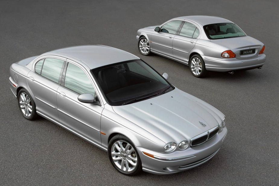 Jaguar X-Type silver
