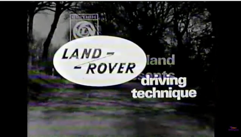 Land Rover video from 1974 teaching you how to off-road