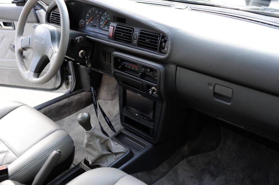 Mazda 626 gray interior