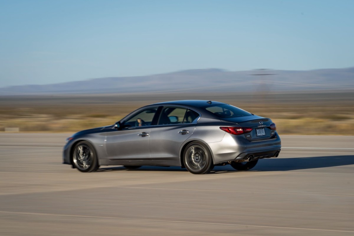 The 2023 Infiniti Q50 is a fast and fun luxury car