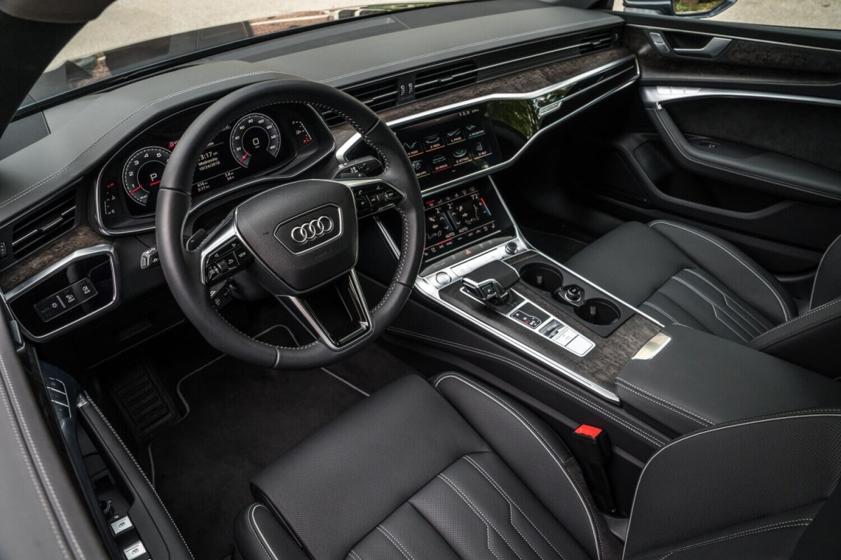 Interior of the Audi A6