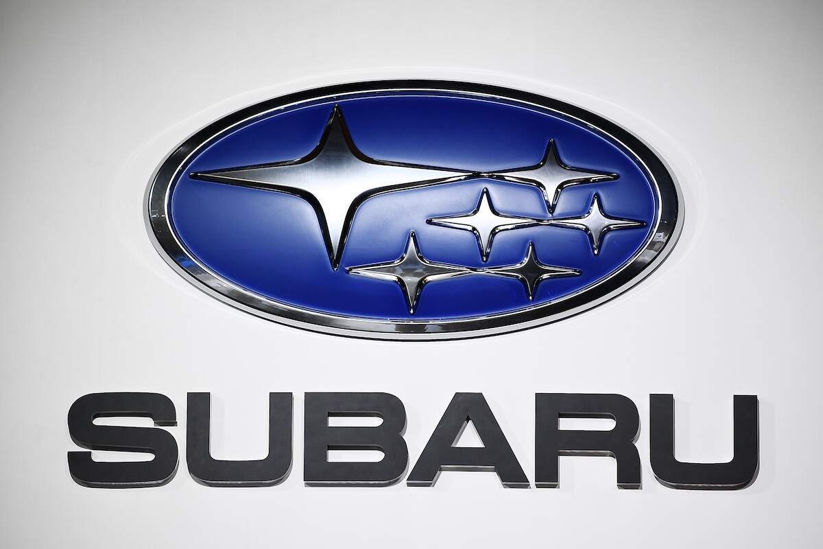 Subaru logo, maker of the Subaru SVX.