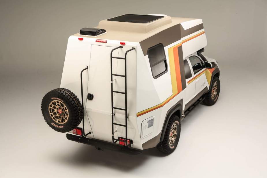 vintage-inspired Toyota camper 