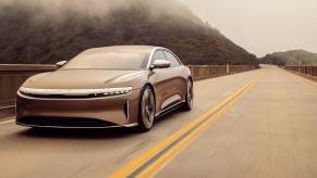 The 2022 Lucid Air that has a new NHTSA recall