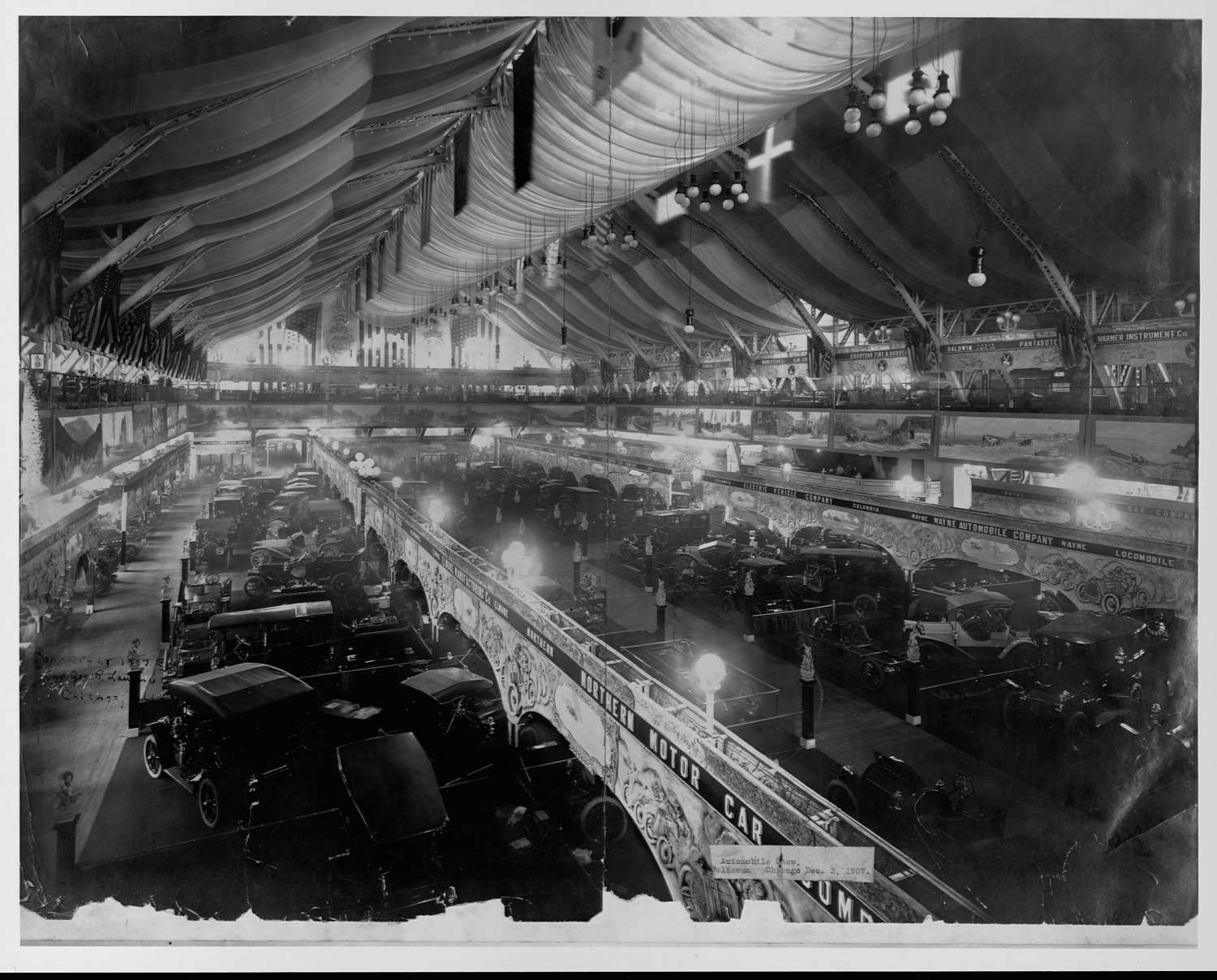 The first car show was not a nude car show