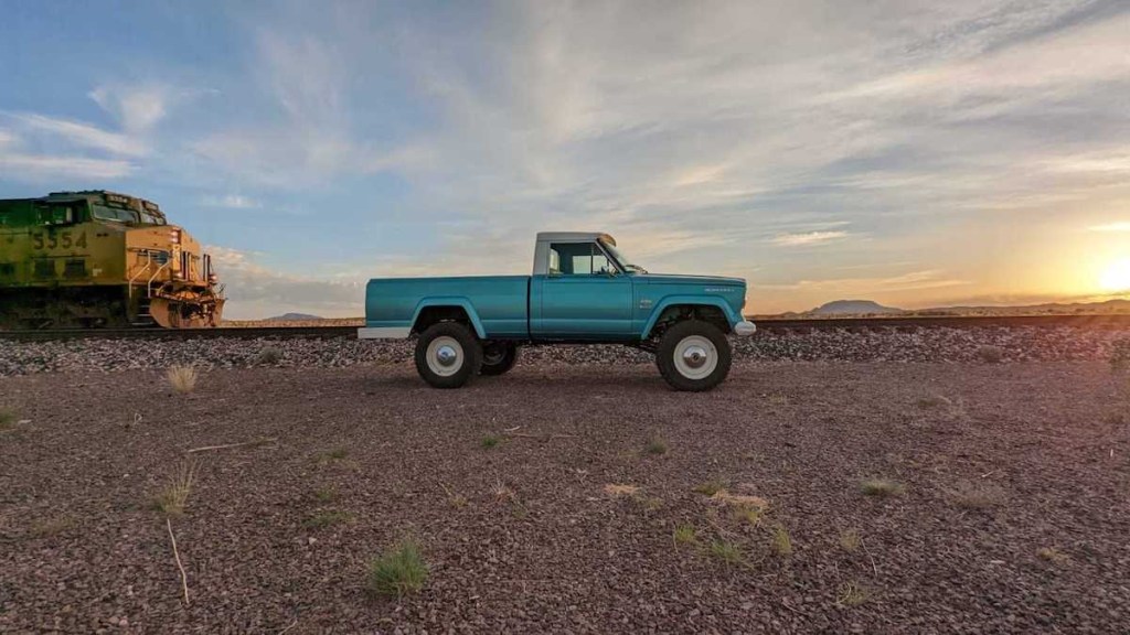 This 1966 Jeep Gladiator restomod is a far cry from the 2022 Jeep Gladiator