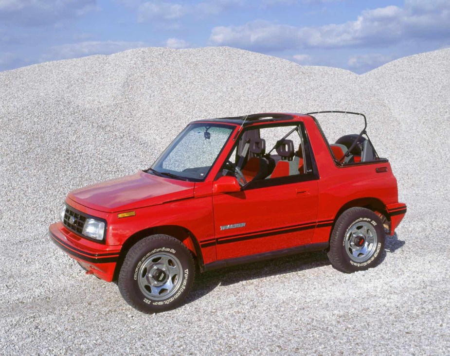 1990 Geo Tracker is one of the best old cars