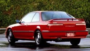 1991 Acura Integra rear view