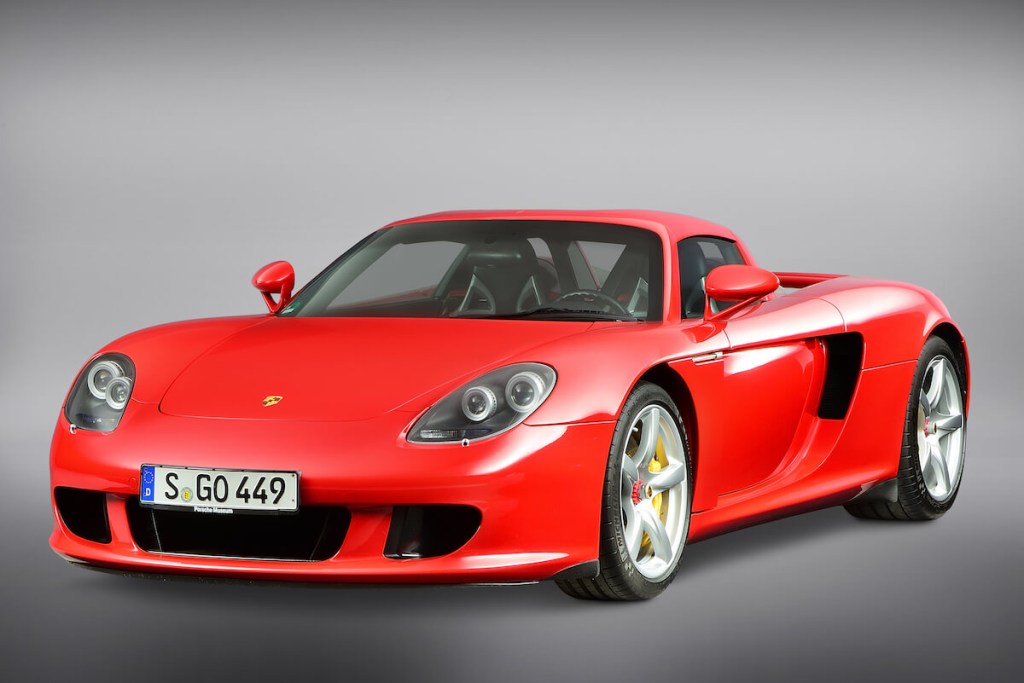2005 Porsche CGT red