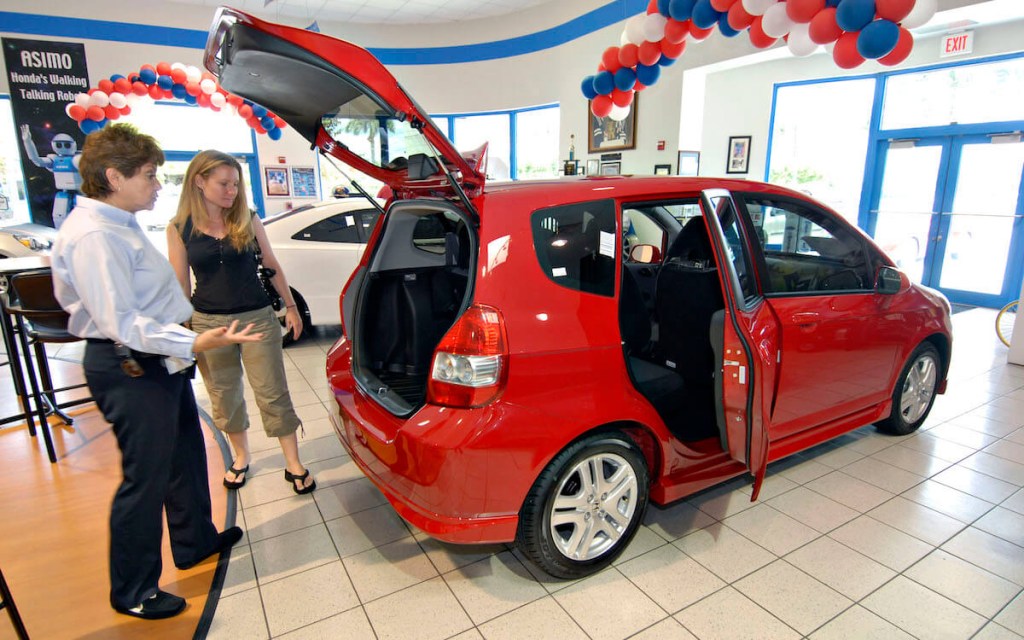 2007 Honda Fit Sport Red