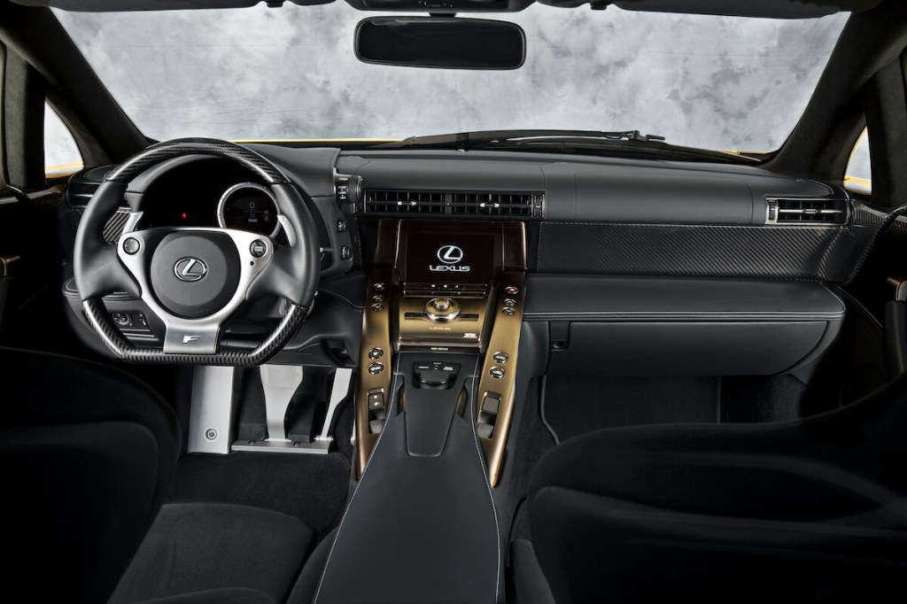 2012 Lexus LFA interior