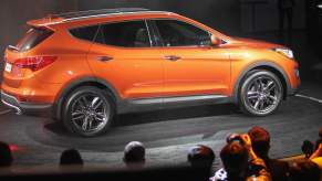 Orange 2023 Hyundai Santa Fe
