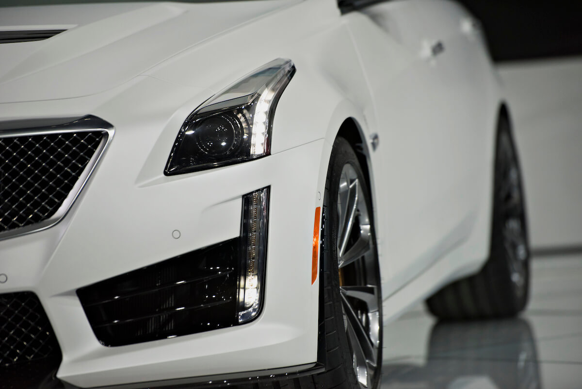 2016 Cadillac CTS white