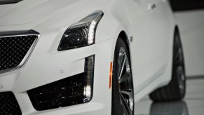 2016 Cadillac CTS white