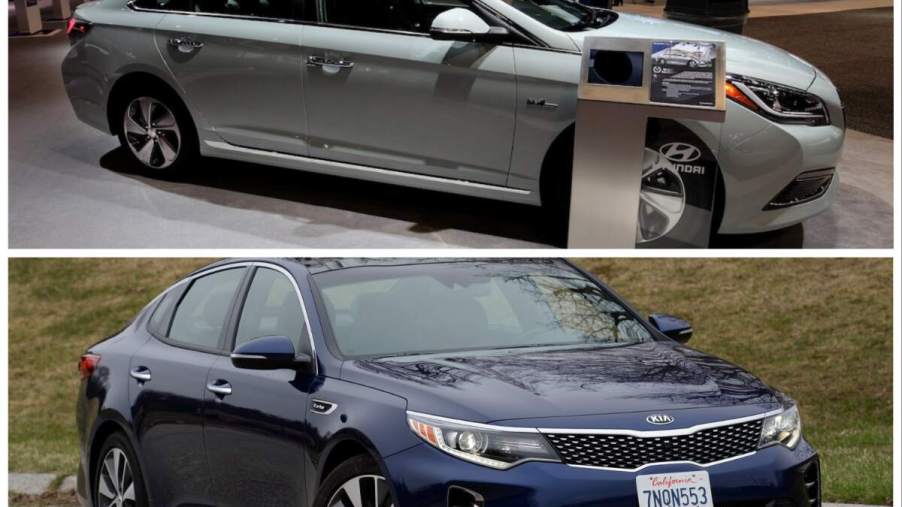 2016 Hyundai Sonata 2016 Kia Optima comparison