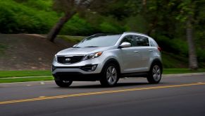 Hyundai and Kia cars like this Kia Sportage are being stolen