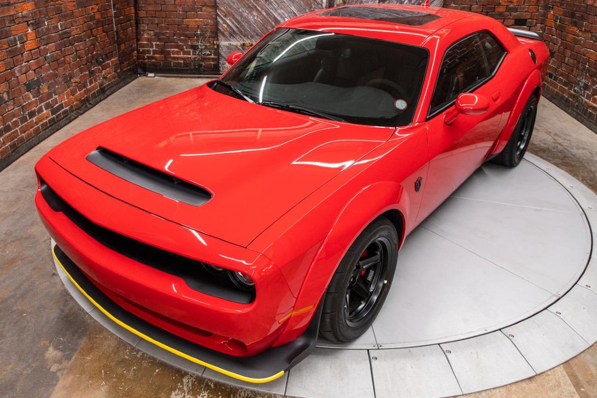 2018 Dodge Challenger SRT Demon with a Sunroof