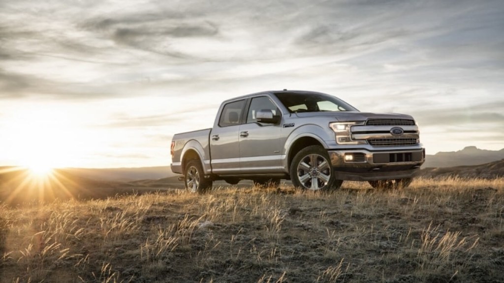 Silver2018 Ford F-150 on the open range