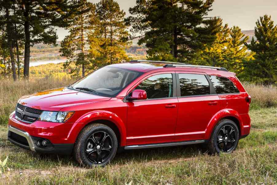red 2020 Dodge Journey