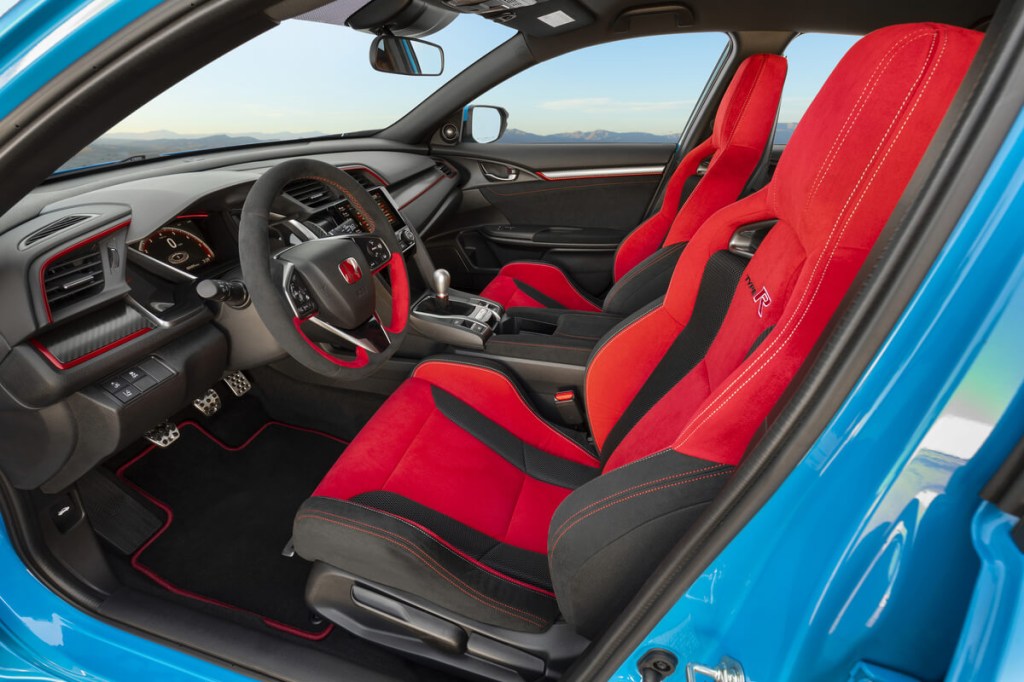 2020 Honda Civic Type R interior view