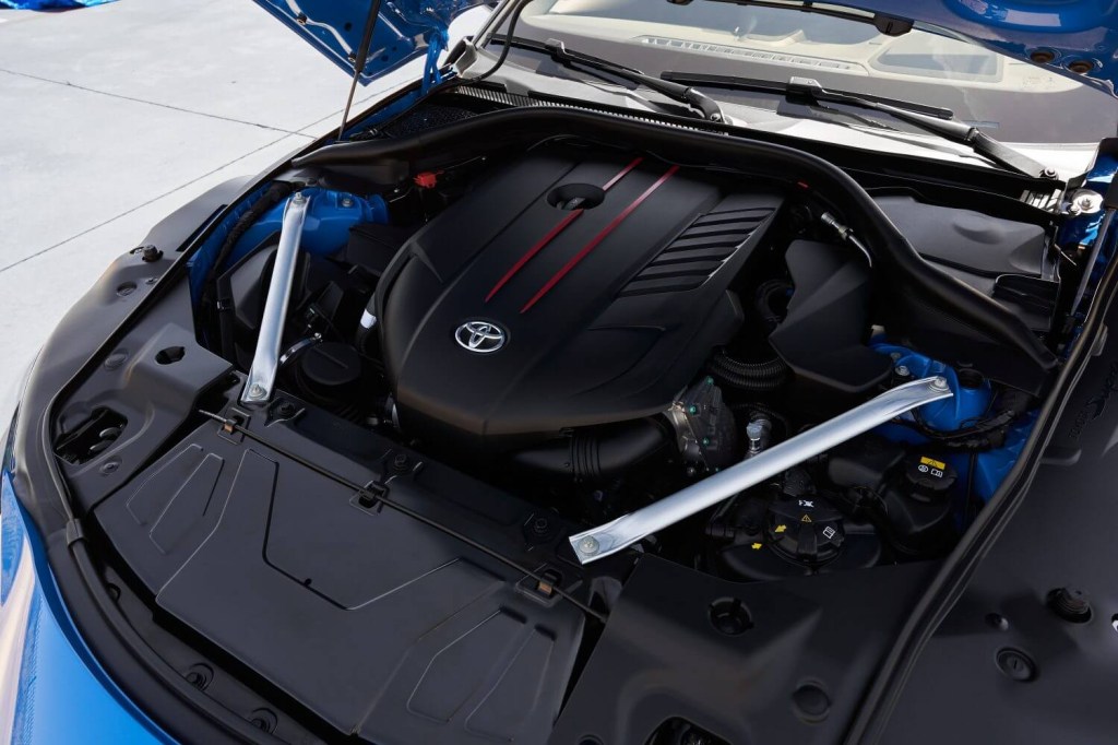 2021 Toyota GR Supra engine