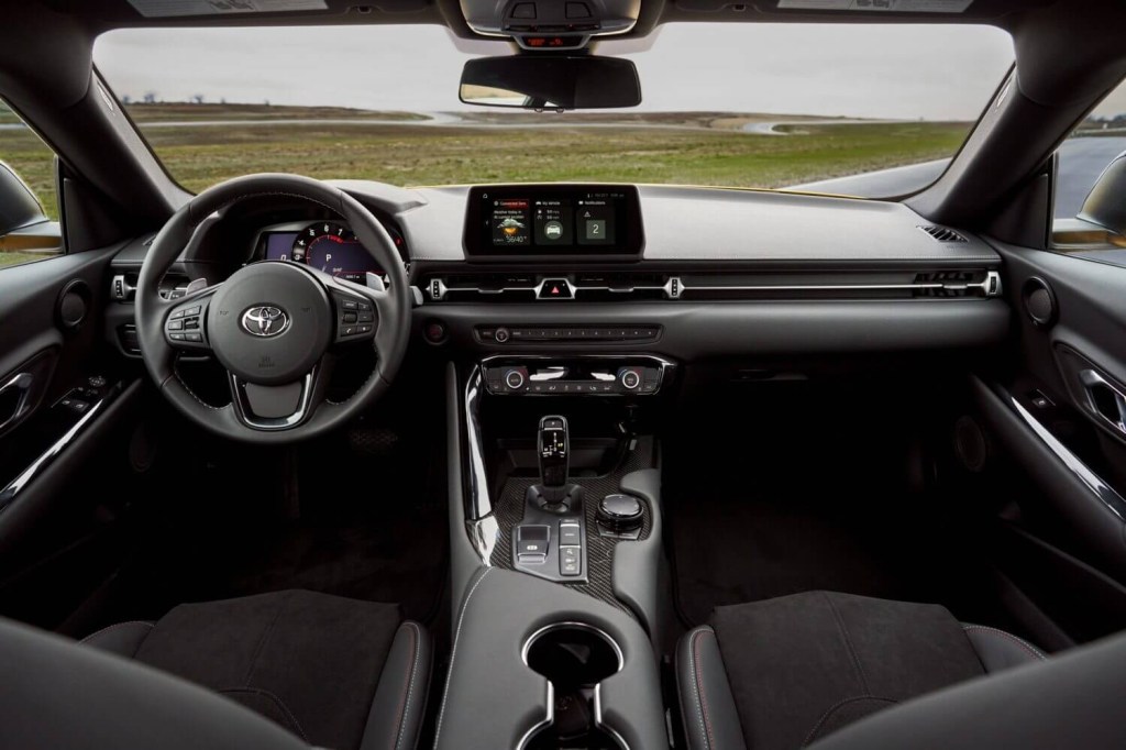 2021 Toyota GR Supra interior