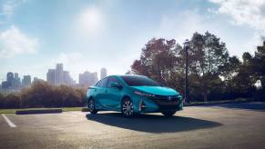 The 2022 Toyota Prius Prime, a reliable plug-in hybrid that is also the cheapest