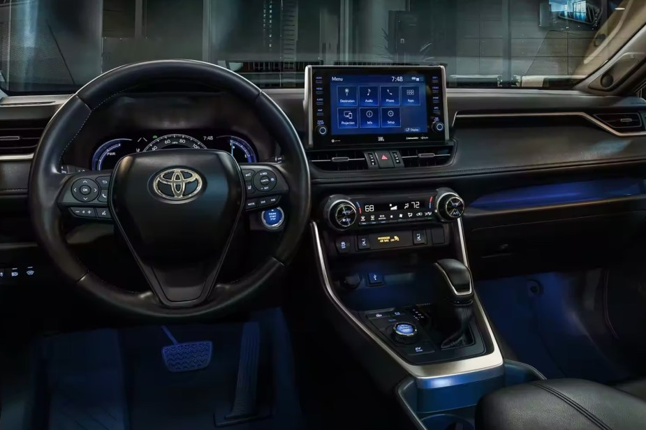 2022 Toyota RAV4 interior 