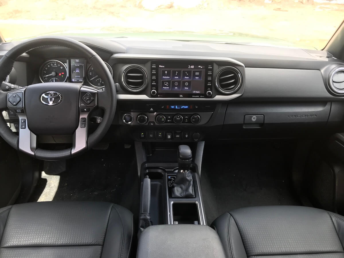 2023 Toyota Tacoma front interior view