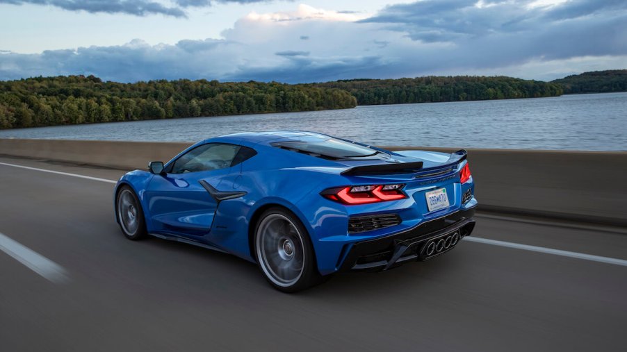 2023 Chevrolet Corvette Z06 blue